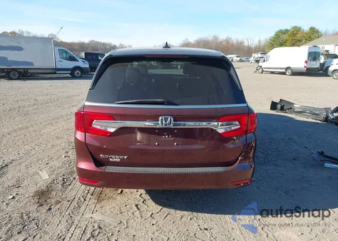 2019 Honda Odyssey Ex-L from USA, damaged, VIN 5FNRL6H79KB135310